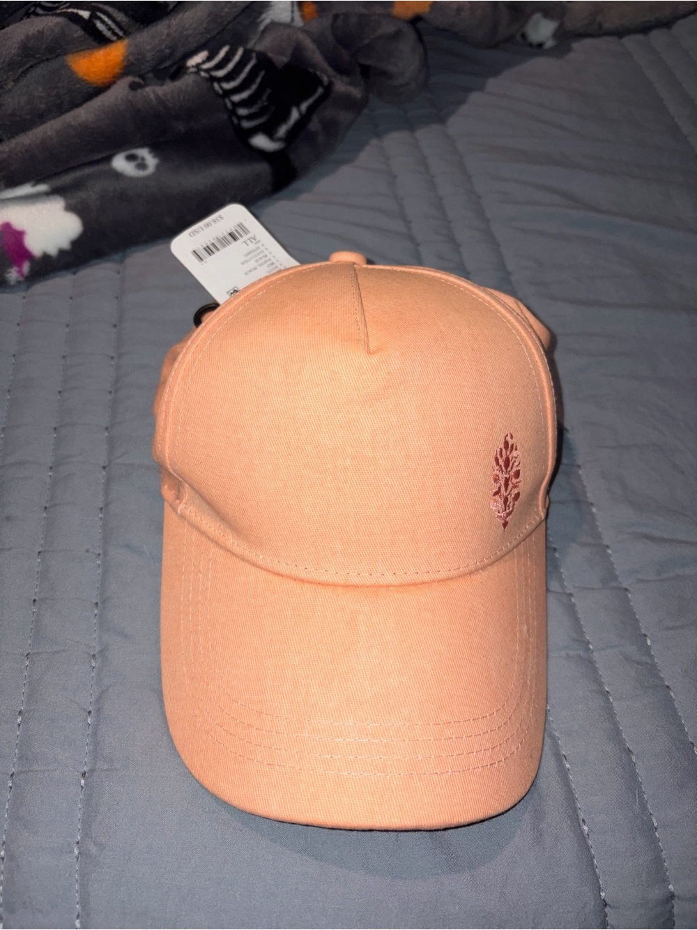 Free people movement Peach Baseball Cap with Accent